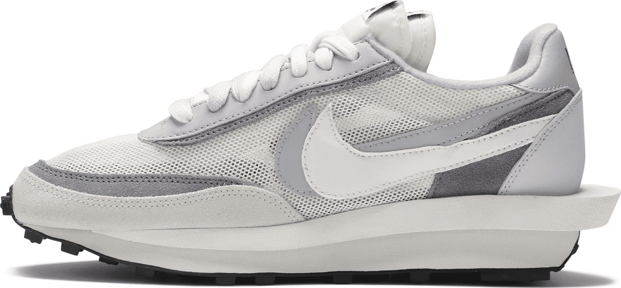 Men's Sacai x VaporWaffle LD Summit White Shoes