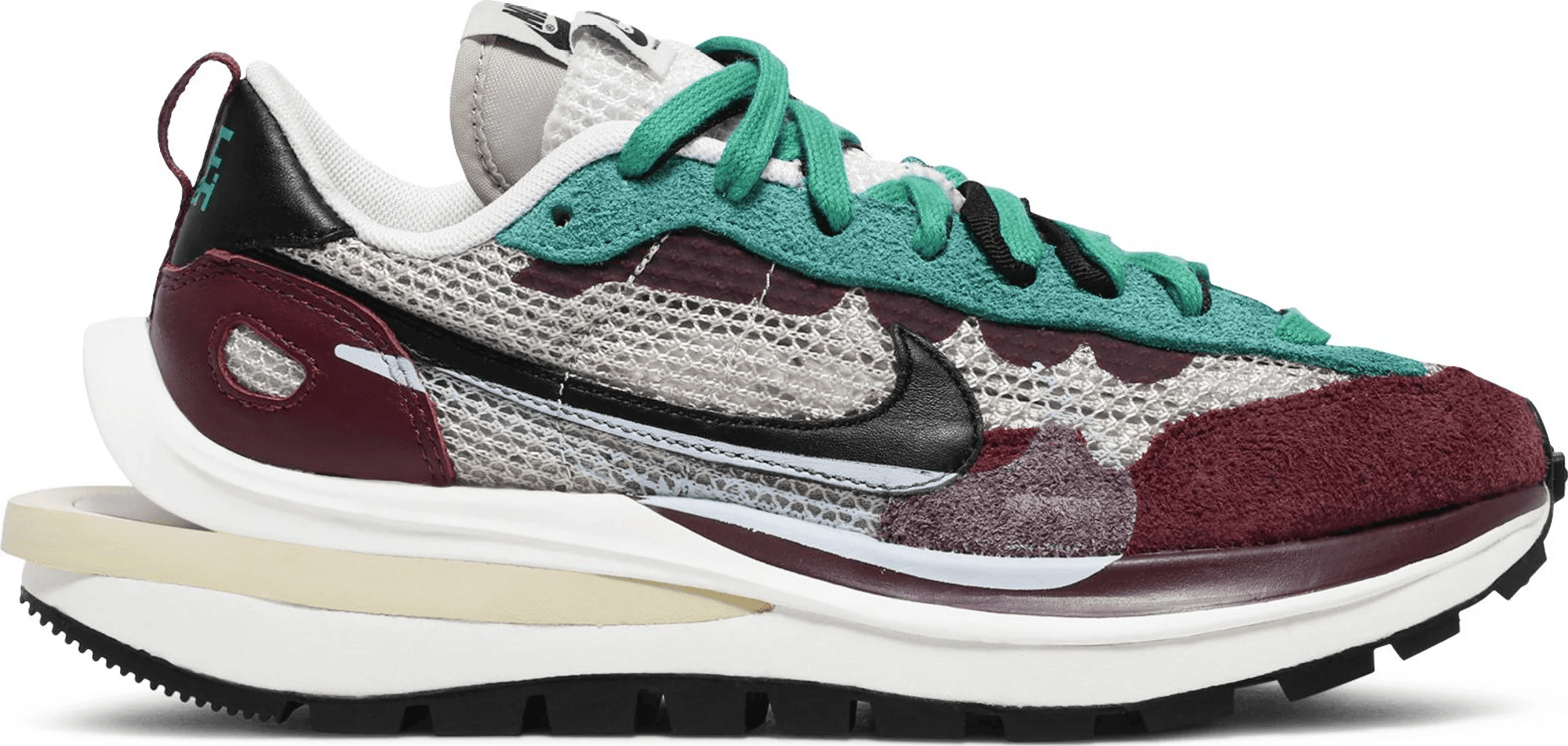 Men's Sacai x VaporWaffle Villain Red Shoes - Image 2