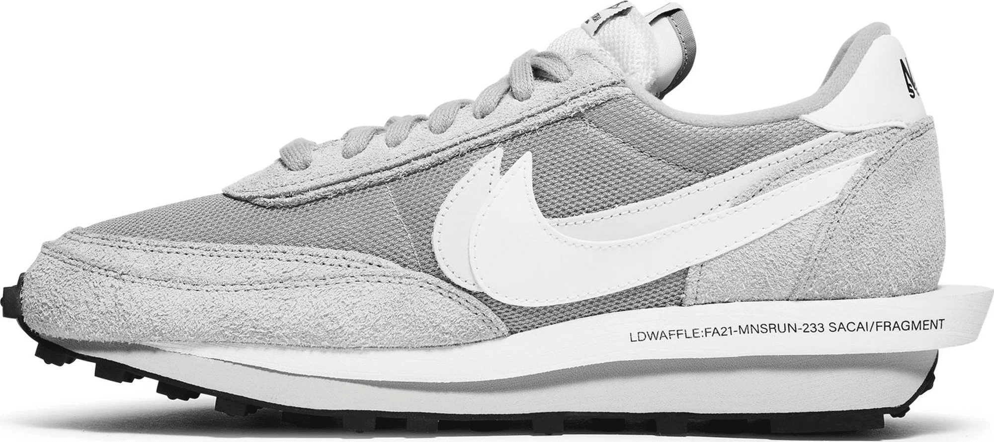 Men's Sacai x VaporWaffle x Fragment Design LDV Light Smoke Grey Shoes