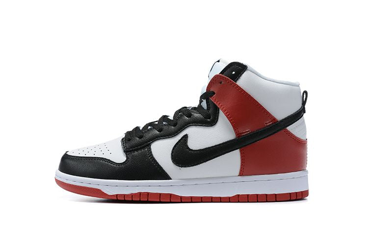 Men's SB Dunk High Red Black Shoes