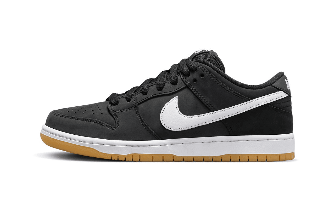 Men's SB Dunk Low Black Gum Shoes