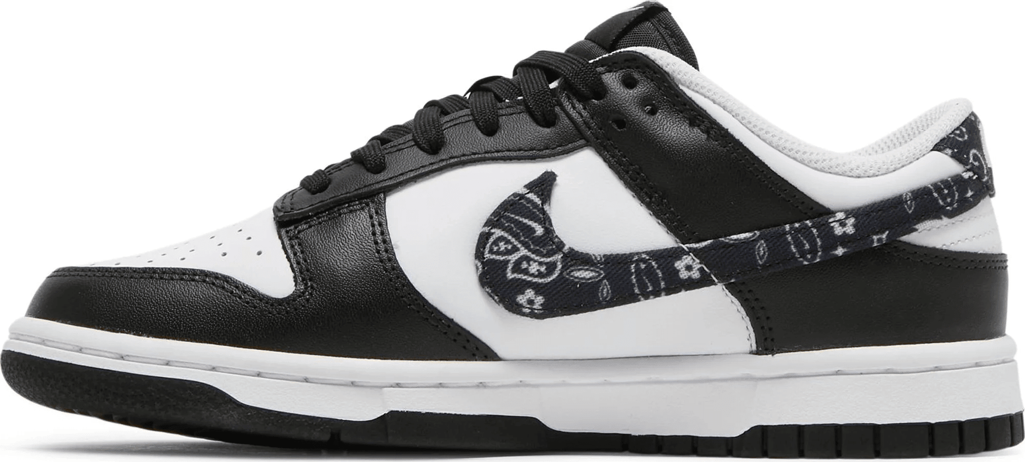 Men's SB Dunk Low Black Paisley Shoes
