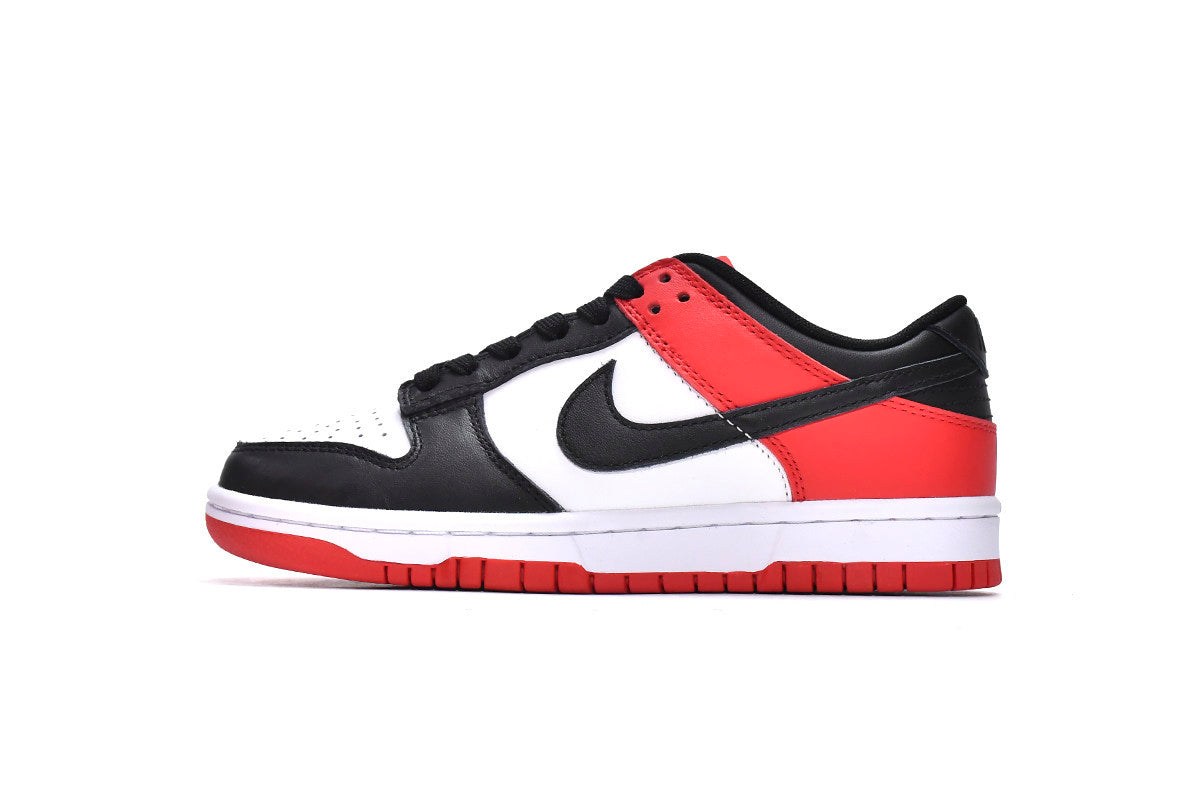 Men's SB Dunk Low Black Red Shoes