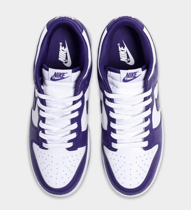 Men's SB Dunk Low Court Purple Shoes - Image 3