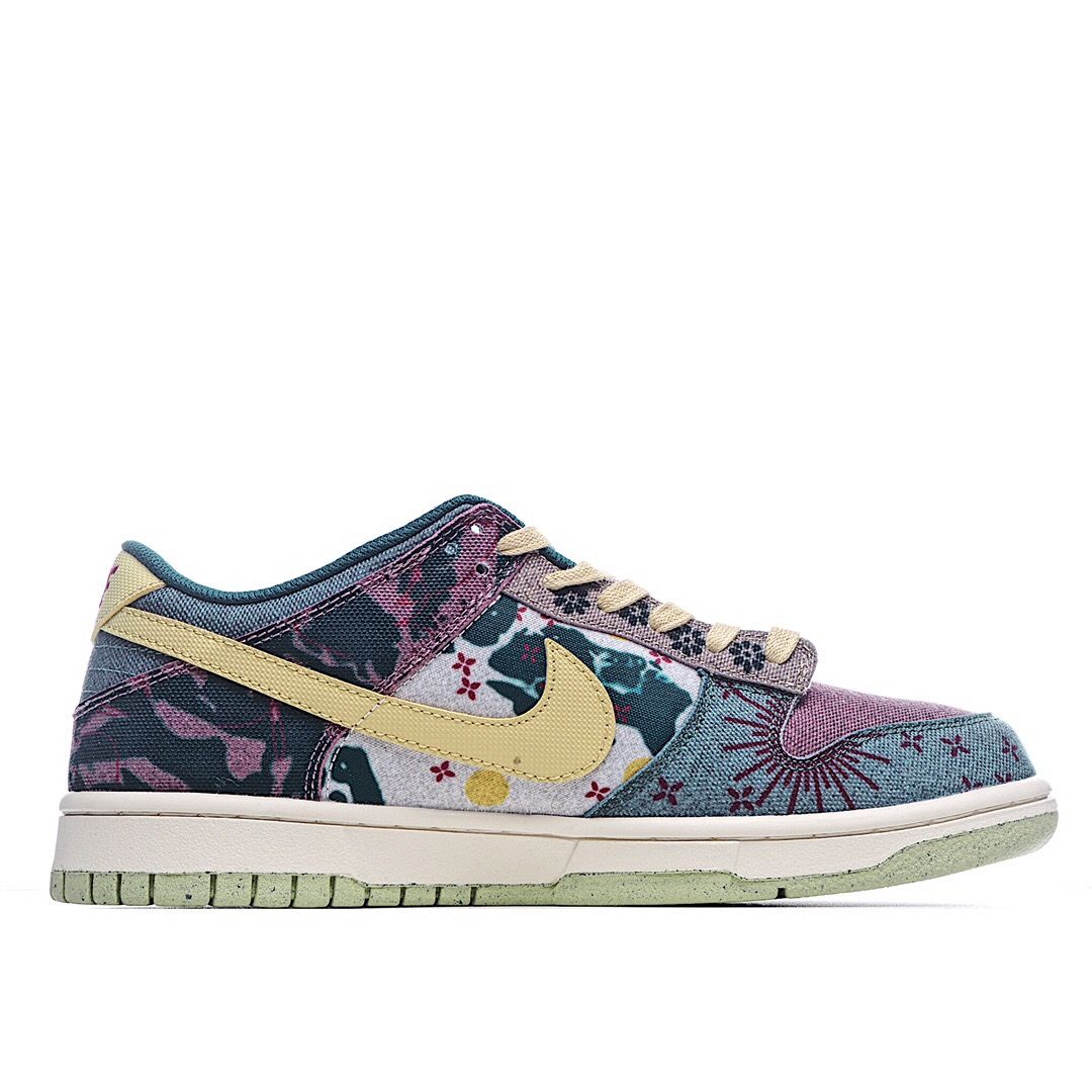 Men's SB Dunk Low Denim Purple Shoes