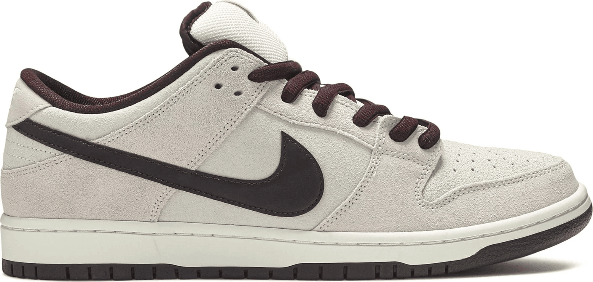 Men's SB Dunk Low Desert Sand Mahogany Shoes - Image 2