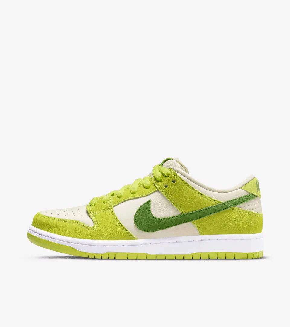 Men's SB Dunk Low Green Apple Shoes