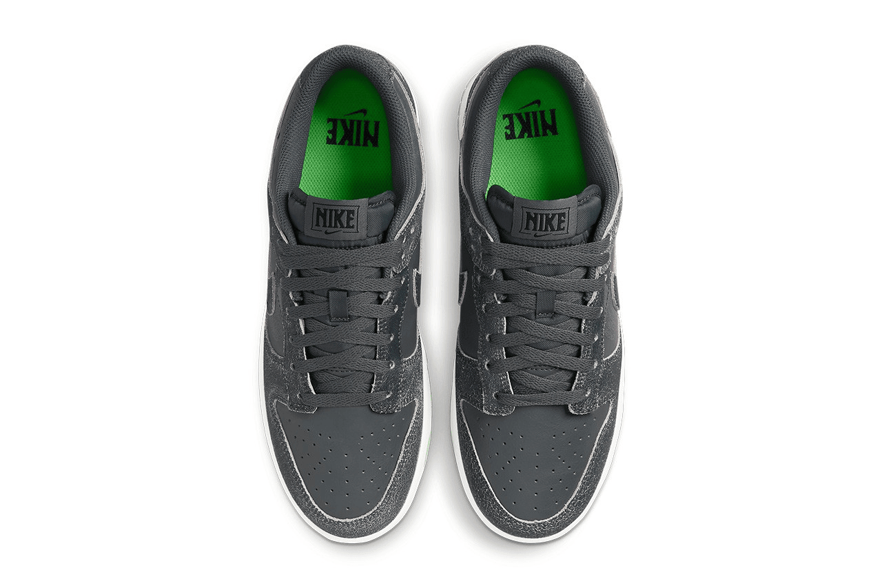 Men's SB Dunk Low Iron Grey Shoes - Image 4