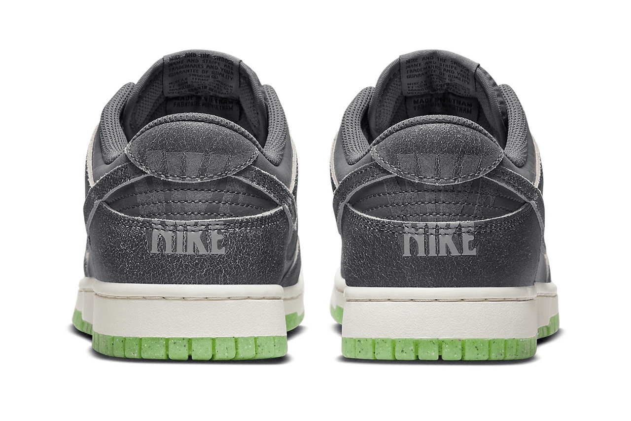 Men's SB Dunk Low Iron Grey Shoes - Image 5