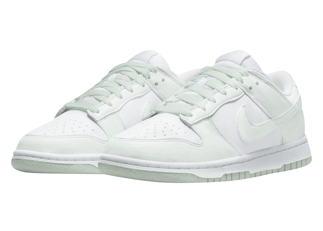 Men's SB Dunk Low Next Nature White Mint Shoes - Image 2