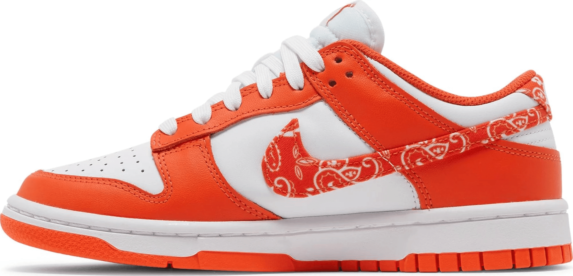 Men's SB Dunk Low Orange Paisley Shoes