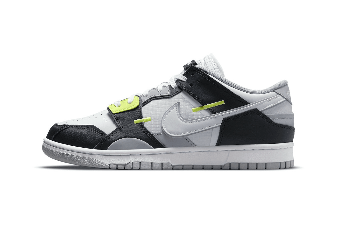 Men's SB Dunk Low Scrap Wolf Grey Shoes