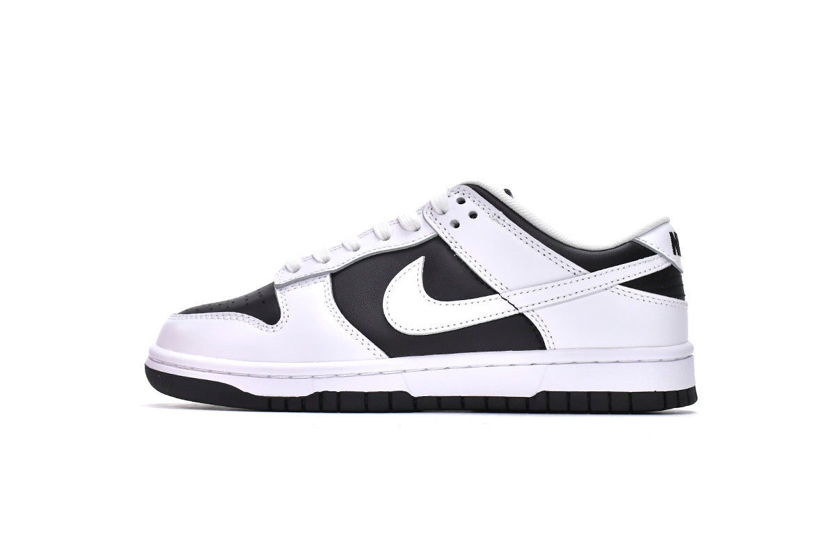 Men's SB Dunk Low White Black Shoes