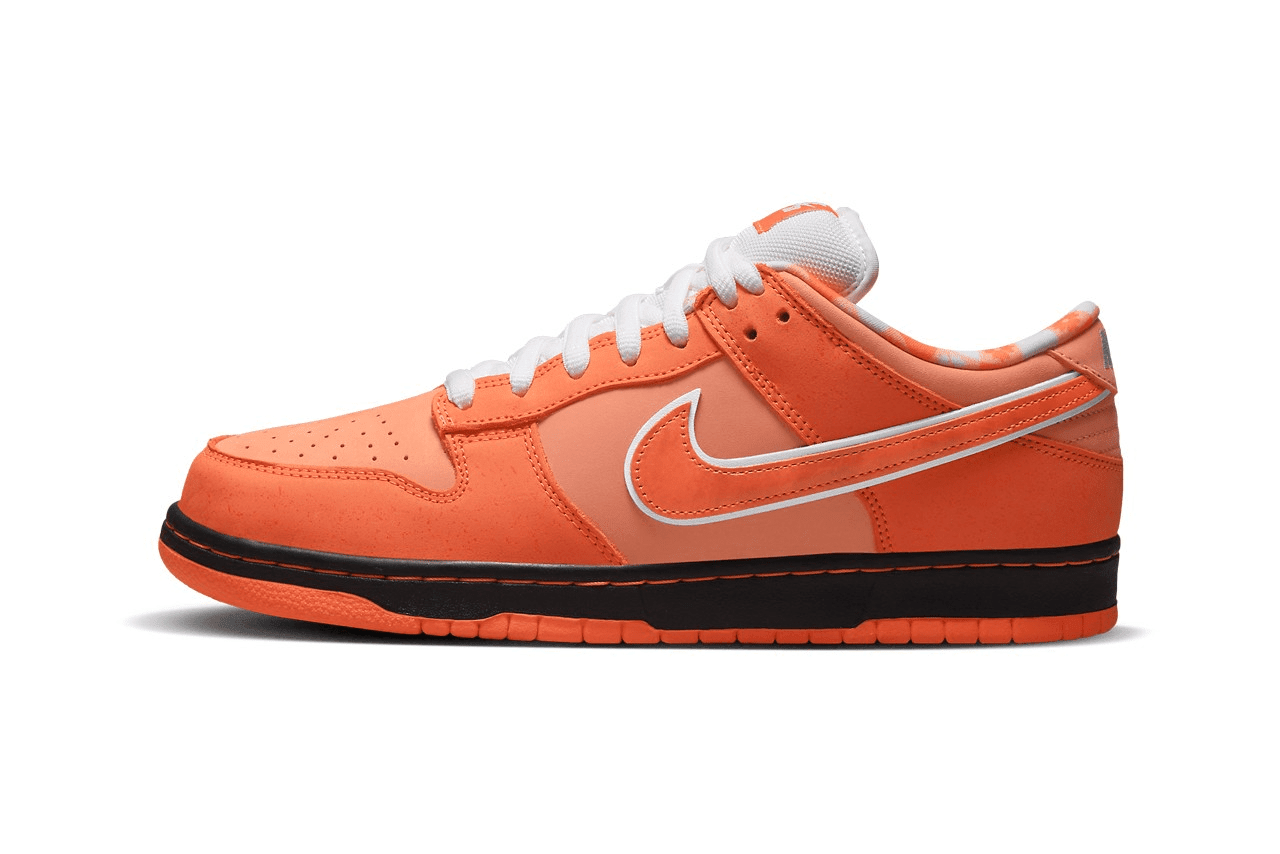 Men's SB Dunk Low x Concepts Orange Lobster Shoes