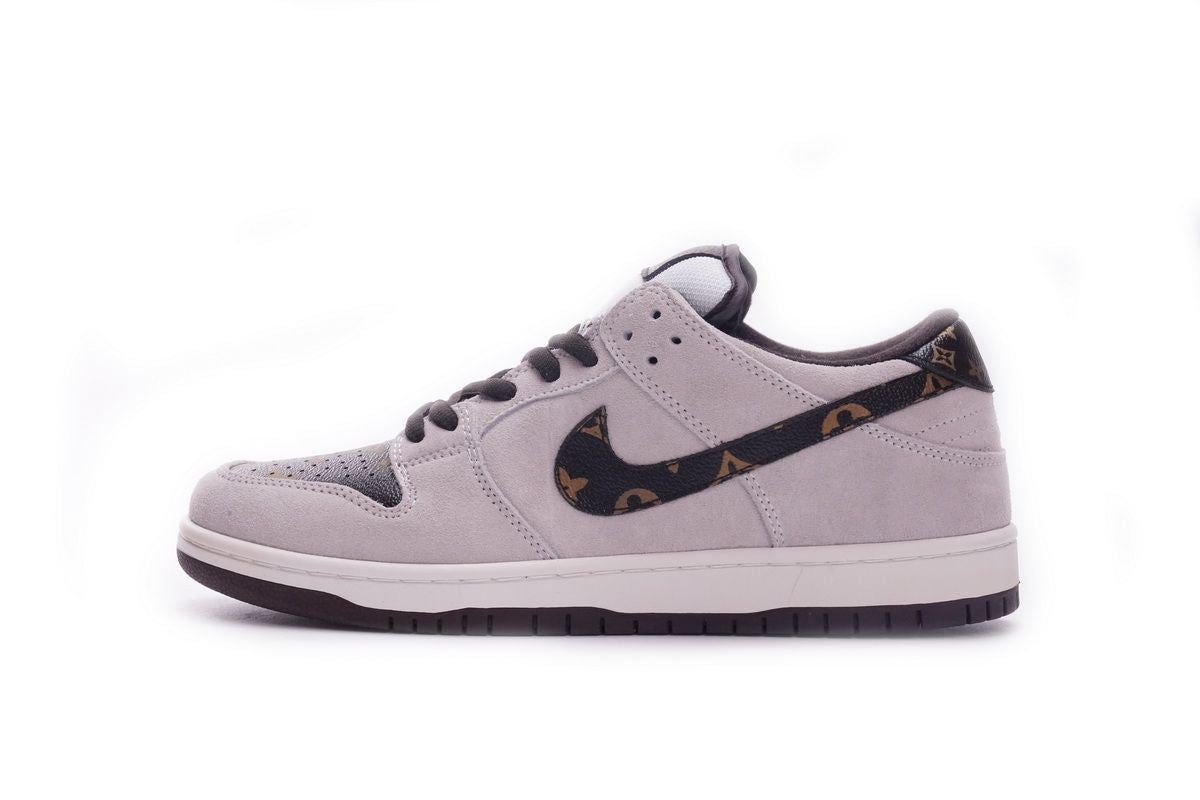 Men's SB Dunk Low x LV Brown Shoes