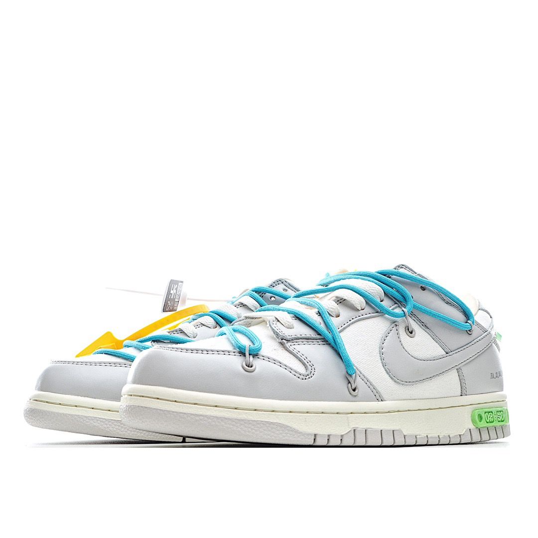 Men's SB Dunk Low x Off-White 02 of 50 Shoes - Image 2