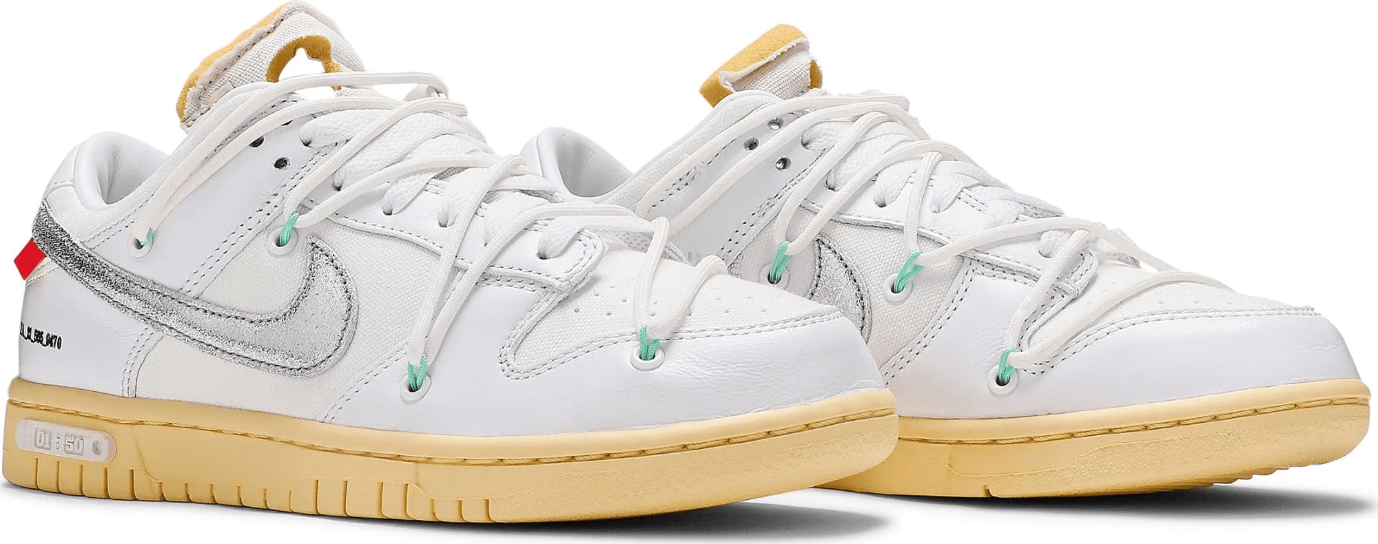 Men's SB Dunk Low x Off-White Lot 01 Of 50 Shoes - Image 3