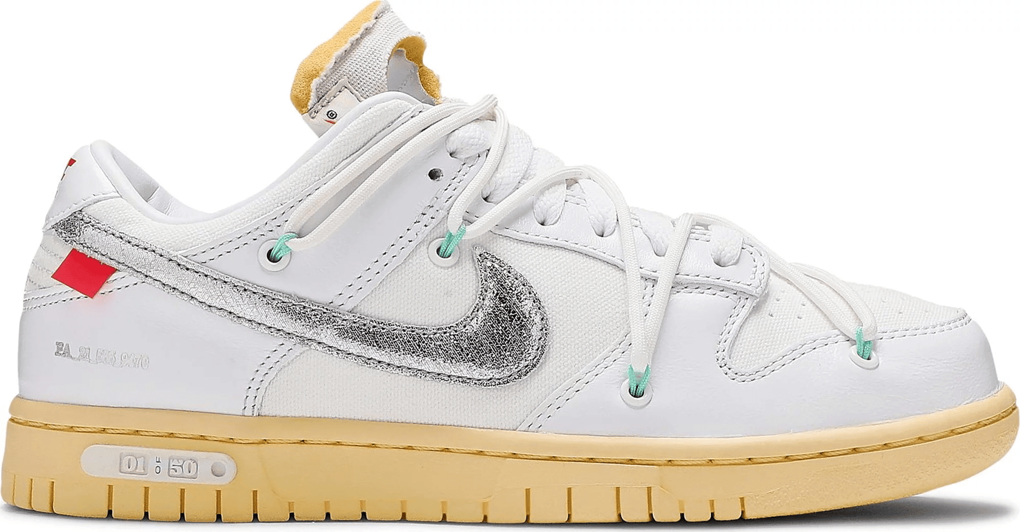 Men's SB Dunk Low x Off-White Lot 01 Of 50 Shoes - Image 2