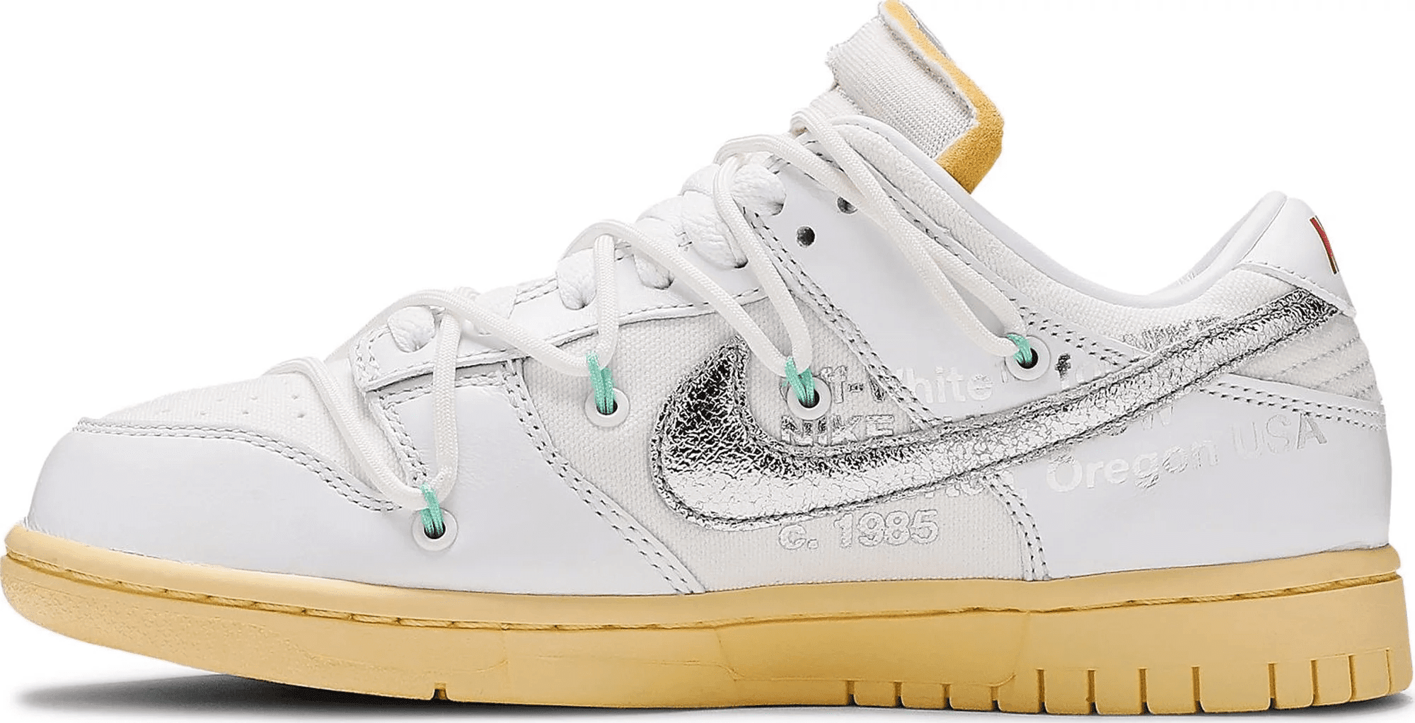 Men's SB Dunk Low x Off-White Lot 01 Of 50 Shoes