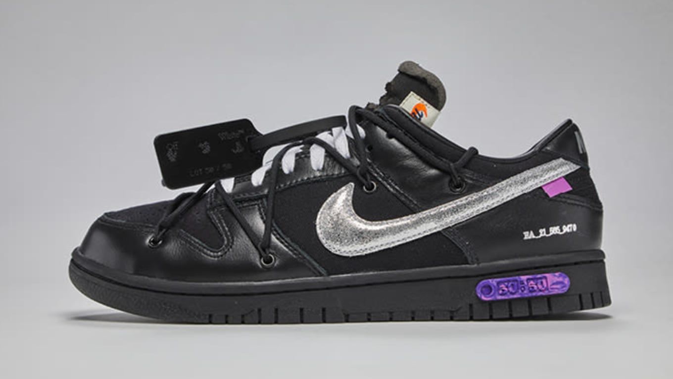 Men's SB Dunk Low x Off-White The 50 Shoes