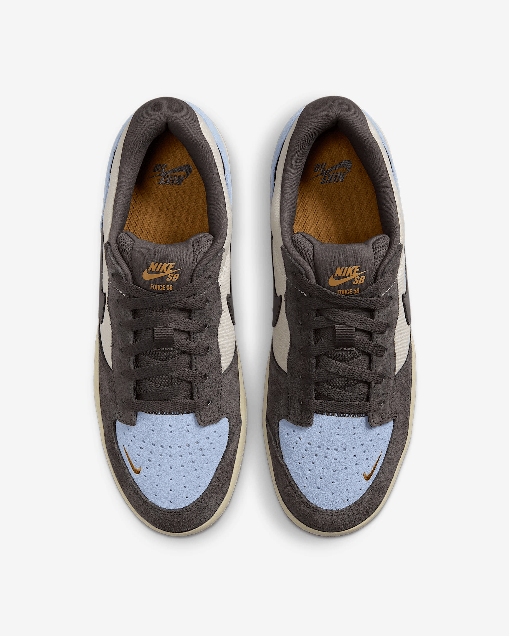 Men's SB Force 58 Light Orewood Brown Shoes - Image 3