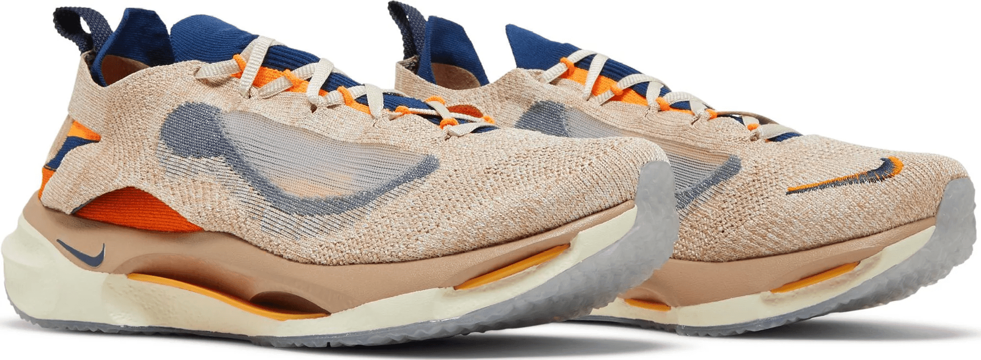 Men's Spark Flyknit Hemp Total Orange Shoes - Image 3