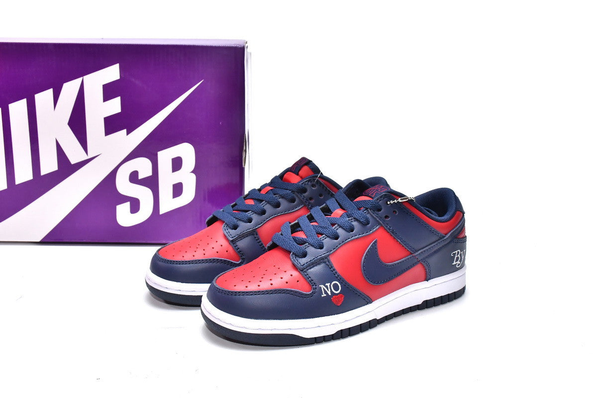 Men's Supreme x SB Dunk Low By Any Mean Shoes - Image 2