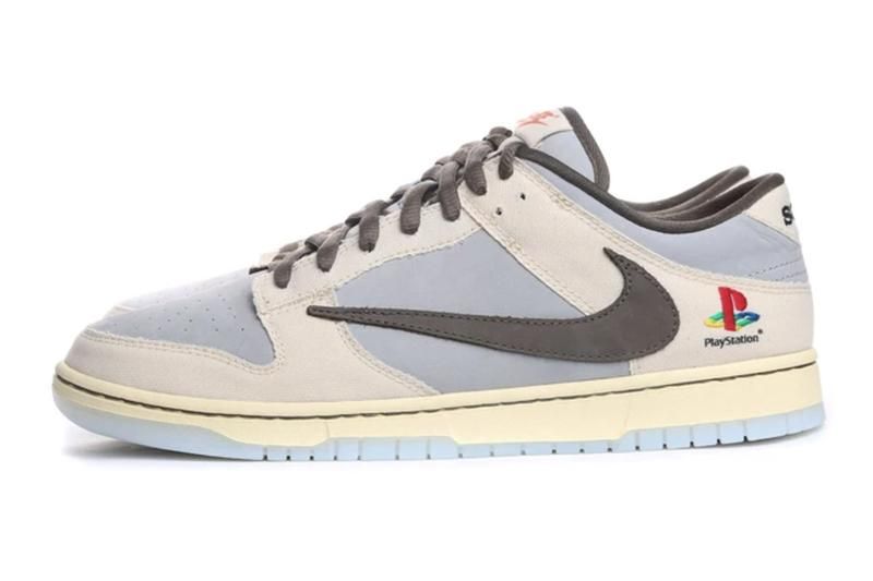 Men's Travis Scott x PlayStation x SB Dunk Low PS5 Shoes