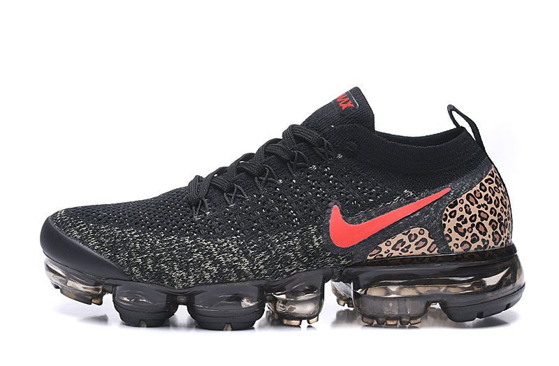 Men's Vapormax 2.0 Flyknit Black Leopard Shoes