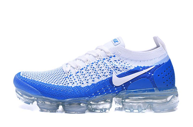 Men's Vapormax 2.0 Flyknit Blue White Shoes