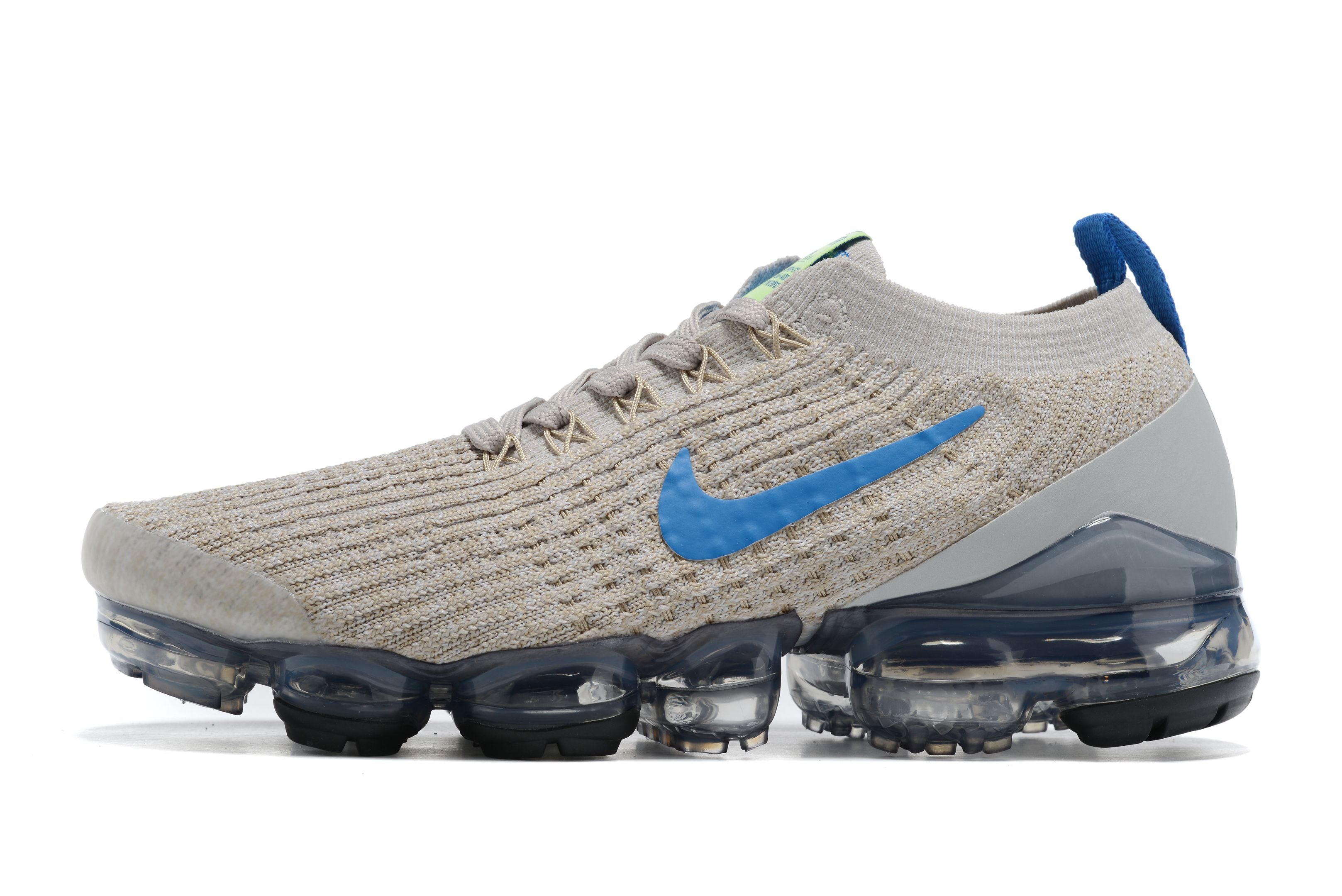 Men's Vapormax 3.0 Flyknit Beige Blue Shoes