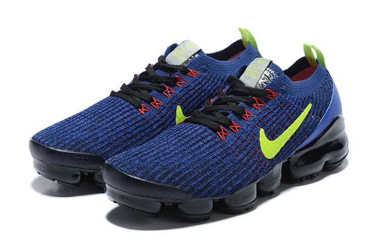 Men's Vapormax 3.0 Flyknit Cobalt Green Shoes - Image 2