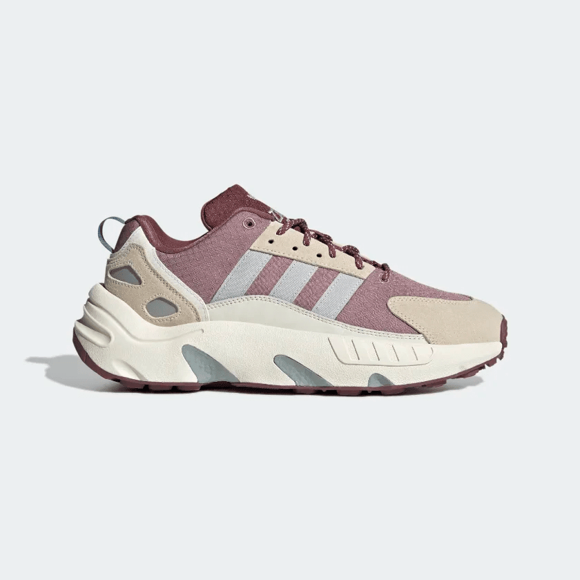 Men's ZX 22 Boost Burgundy Shoes