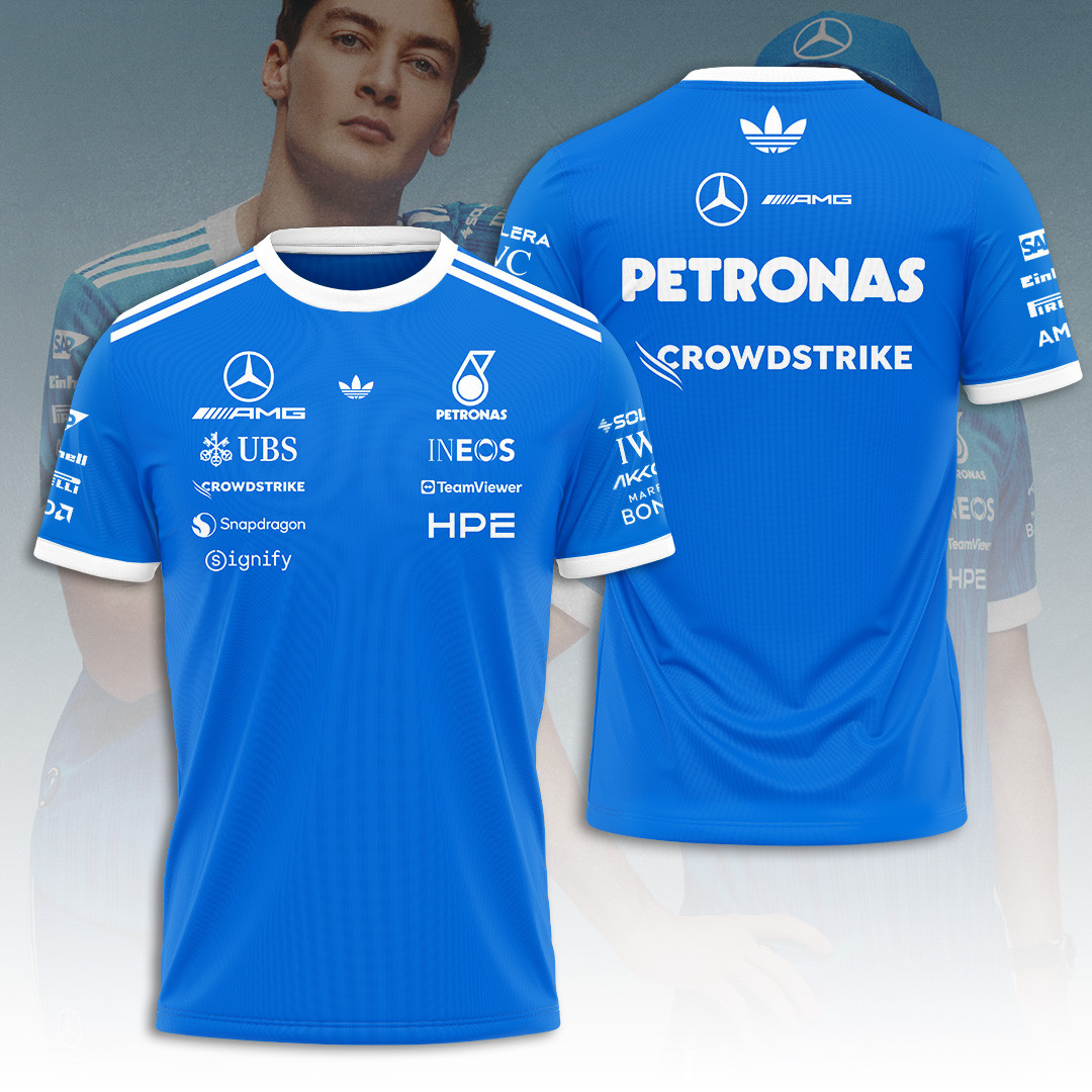Merc AMG Petronas F1 Team T-Shirt Racing Fan Apparel Gifts Ideas For Brothers