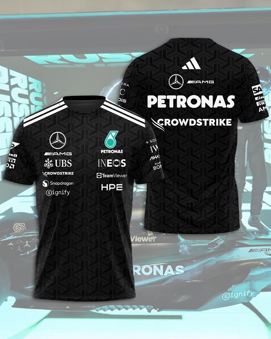 Mercedes AMG Petronas F1 Team 2026 T-Shirt Unique Birthday Gift For Husband