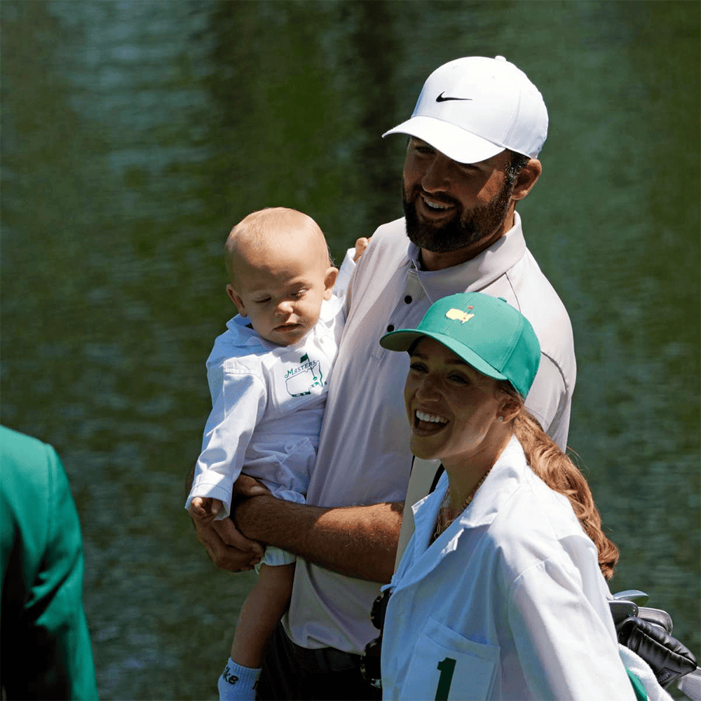 Meredith Scheffler Green Master Hat Scottie Scheffler's Wife's Hat Gifts For Golfers - Image 2
