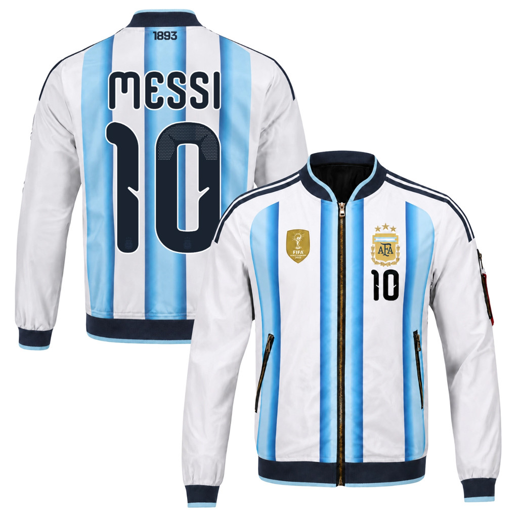 Messi #10 Argentina Home Jacket Argentina World Cup 2026 Merch National Team Lionel Messi Merch
