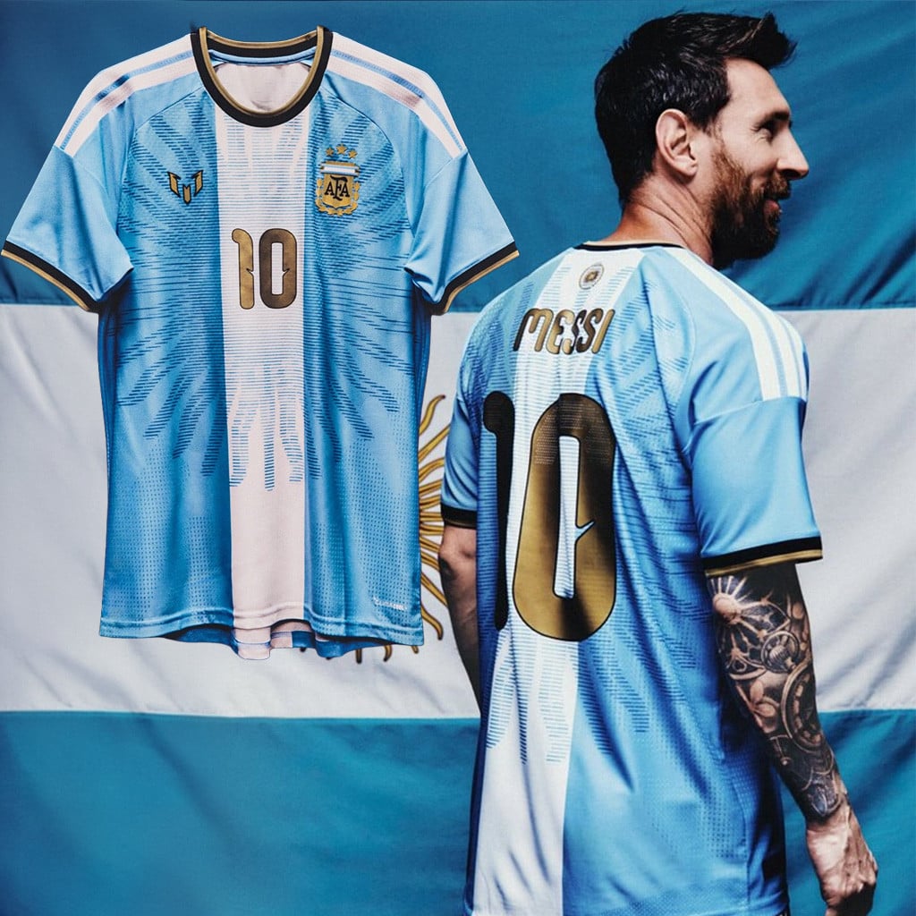 Messi Argentina Last Match Jersey 2026 Argentina Soccer Legend Apparel Gifts For Messi Fans