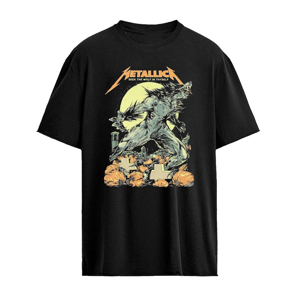 Metallica 2026 Halloween X Wolfskulljack The Werewolf T-Shirt