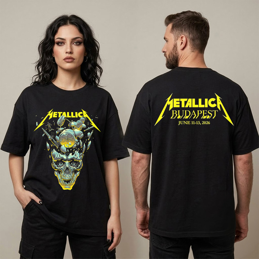Metallica M72 Budapest At Puskas Arena Hungary On June 11 13 2026 T-Shirt M72 World Tour Merch