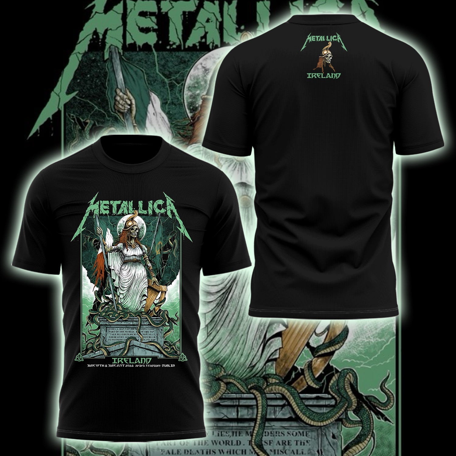 Metallica M72 Dublin 2026 T-Shirt Metallica Merch Gift Ideas For Husband