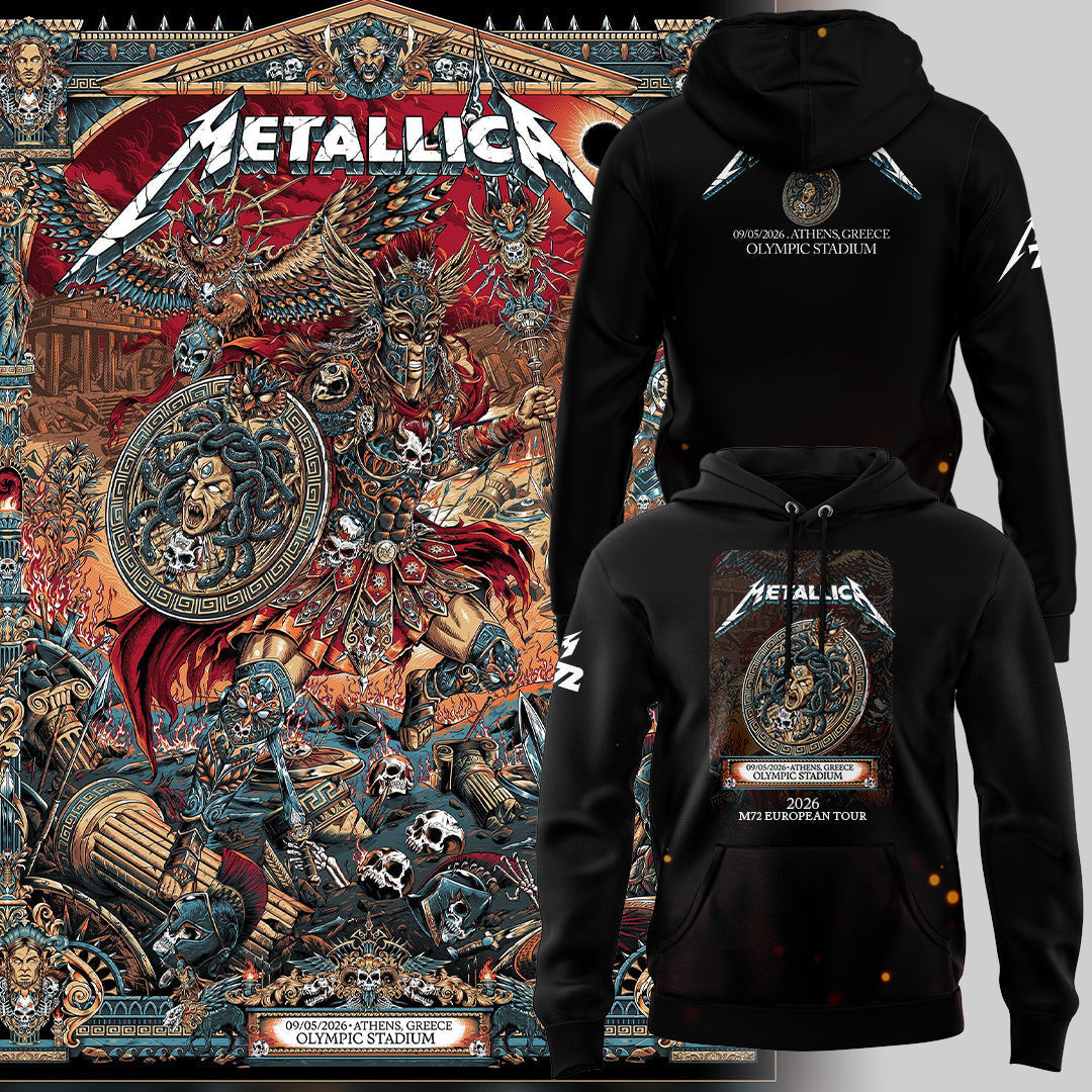 Metallica M72 Tour 2026 Hoodie Metallica Merch Birthday Gift For Husband