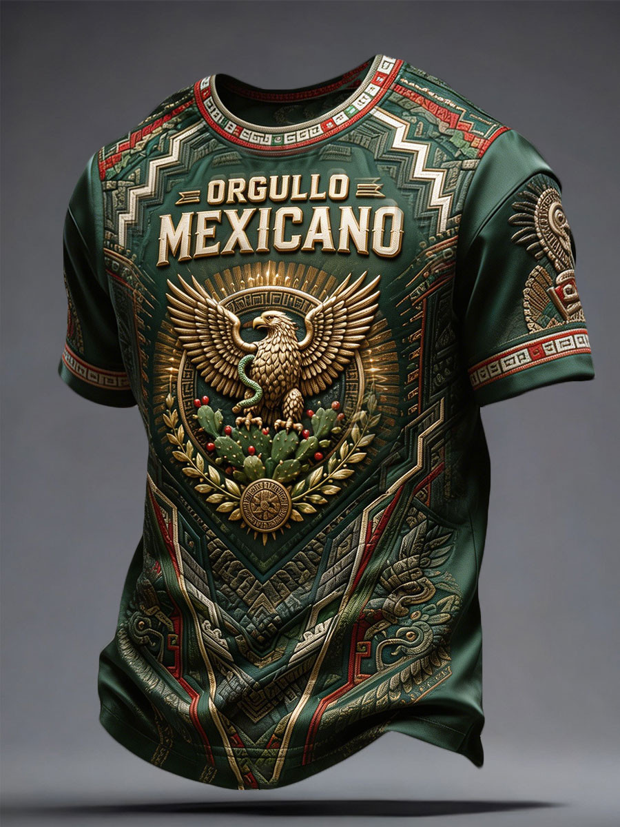 Mexico 2026 World Cup Merch Mexico Pride Art T-Shirt FIFA Game Day Apparel Gift For Supporters