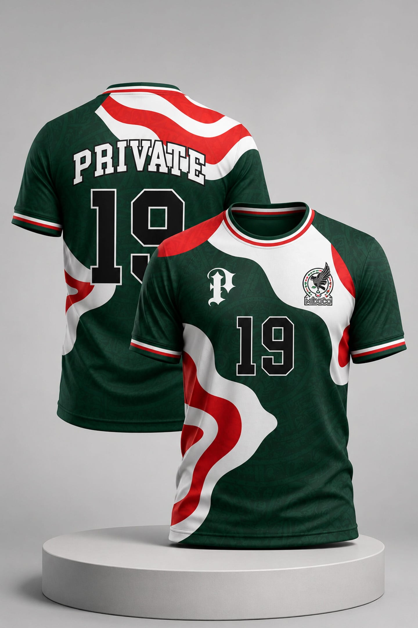 Mexico FIFA World Cup 2026 Private 19 Soccer Jersey Mexico Team Merch Gift For Game Day