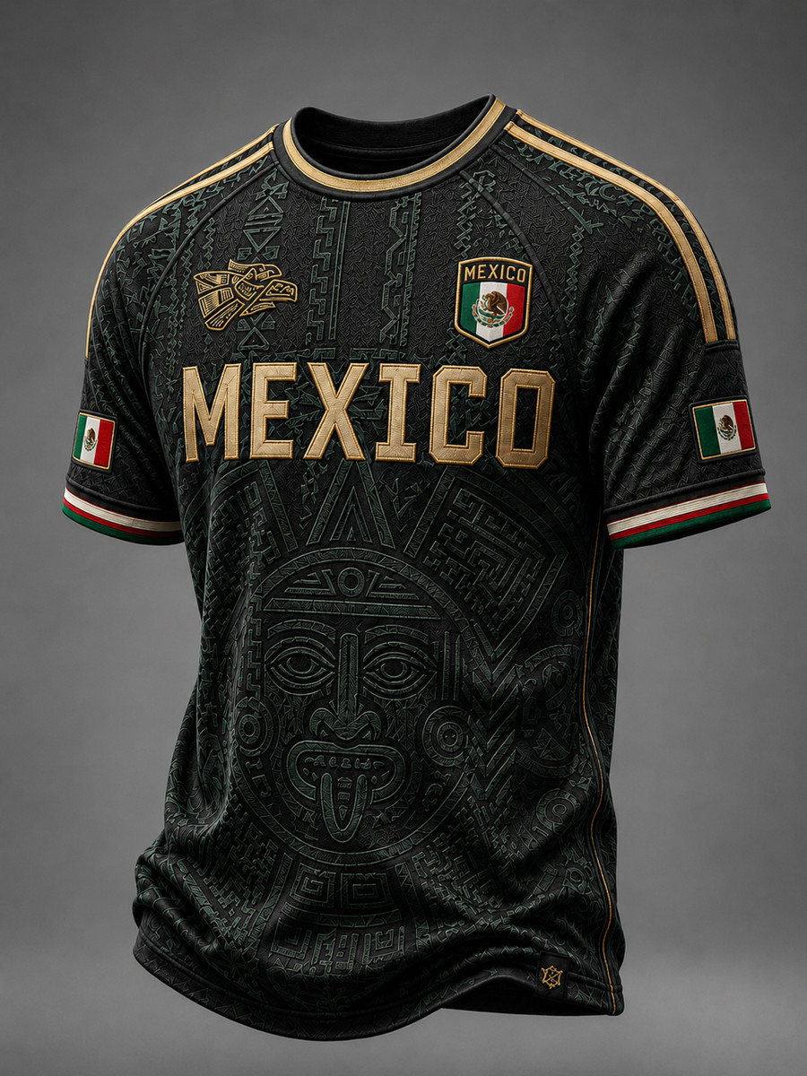 Mexico FIFA World Cup 2026 T-Shirt Game Day Apparel Mexico Team Merch Football Lover Gifts