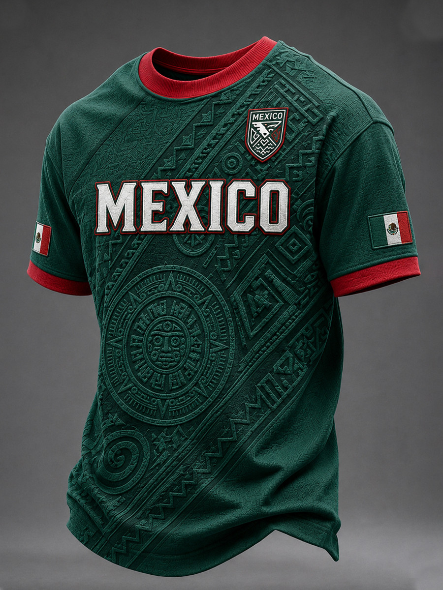Mexico FIFA World Cup 2026 T-Shirt Men's Game Day Shirt Mexico Team Merch Football Lover Gifts