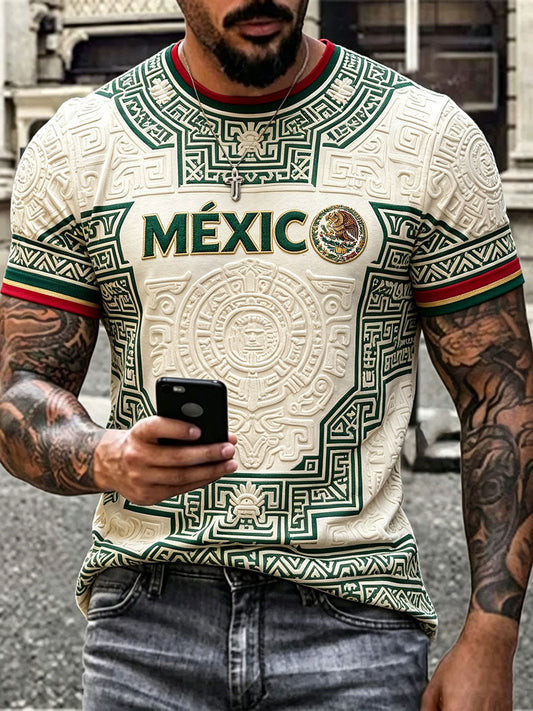 Mexico Football 2026 World Cup Merch Mexican Proud Art T-Shirt FIFA Merchandise Fan Gifts
