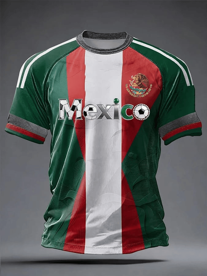 Mexico World Cup 2026 Jersey T-Shirt Mexico Soccer Game Day Merch FIFA 2026 Shirt Gift For Fans