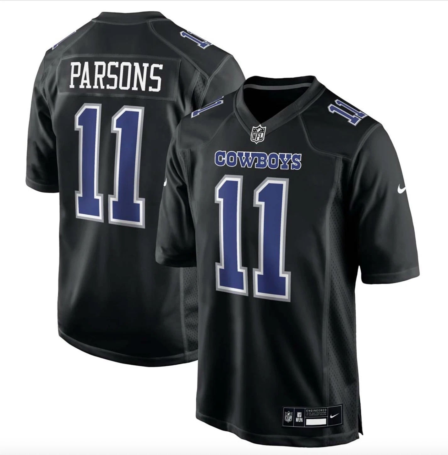 Micah Parsons Dallas Cowboys 2025 Game Jersey - Black