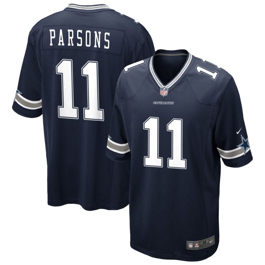 Micah Parsons Dallas Cowboys 2025 Game Jersey - Navy